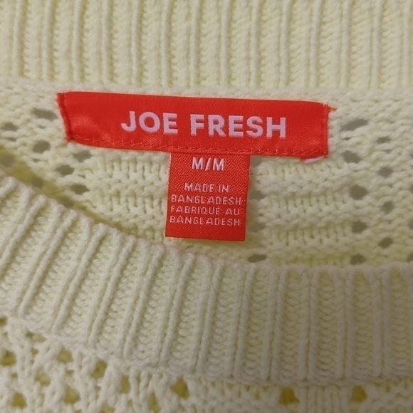 JOE Fresh knit sweater top - light yellow - Picture 4 of 5